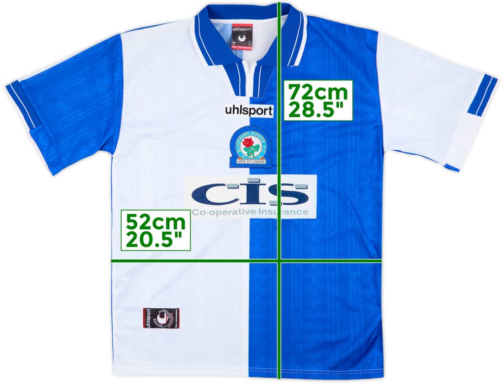 1998-99 Blackburn Home Shirt - 10/10 - (M)