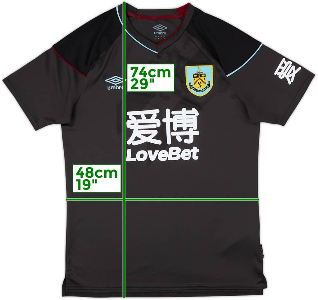 2020-21 Burnley Away Shirt - 9/10 - (M)