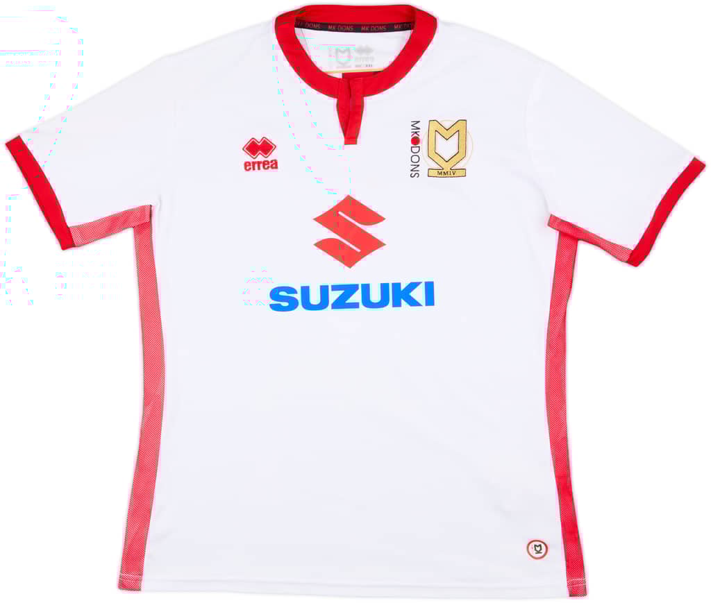 2017-18 MK Dons Home Shirt - 9/10 - (XXL)