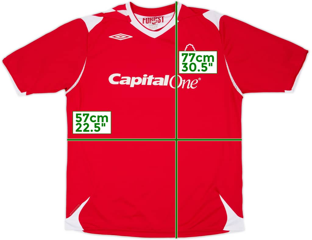 2006-08 Nottingham Forest Home Shirt - 10/10 - (XL)