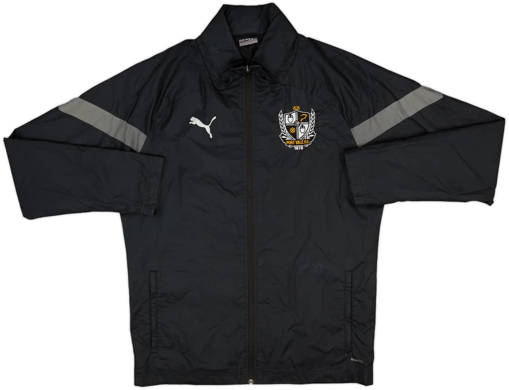 2022-23 Port Vale Puma Hooded Rain Jacket - 8/10 - (M)