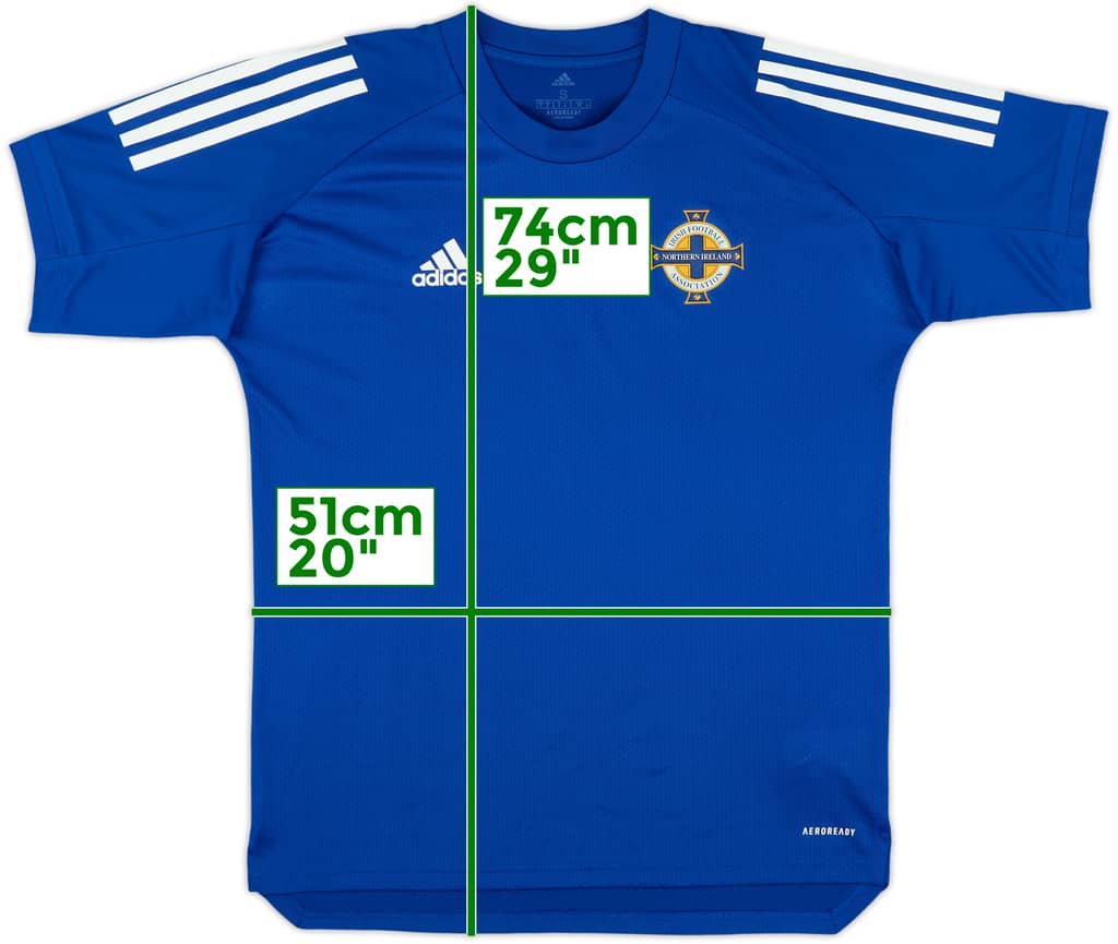 2019-20 Northern Ireland Umbro Training Shirt - 9/10 - (S)