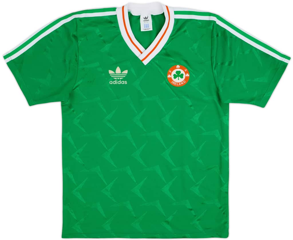 1990-92 Ireland Home Shirt - 8/10 - (S)