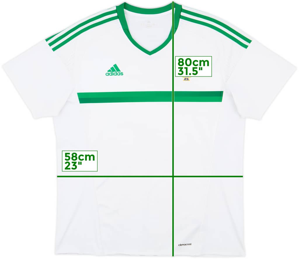 2016-17 Northern Ireland Away Shirt - 7/10 - (XL)