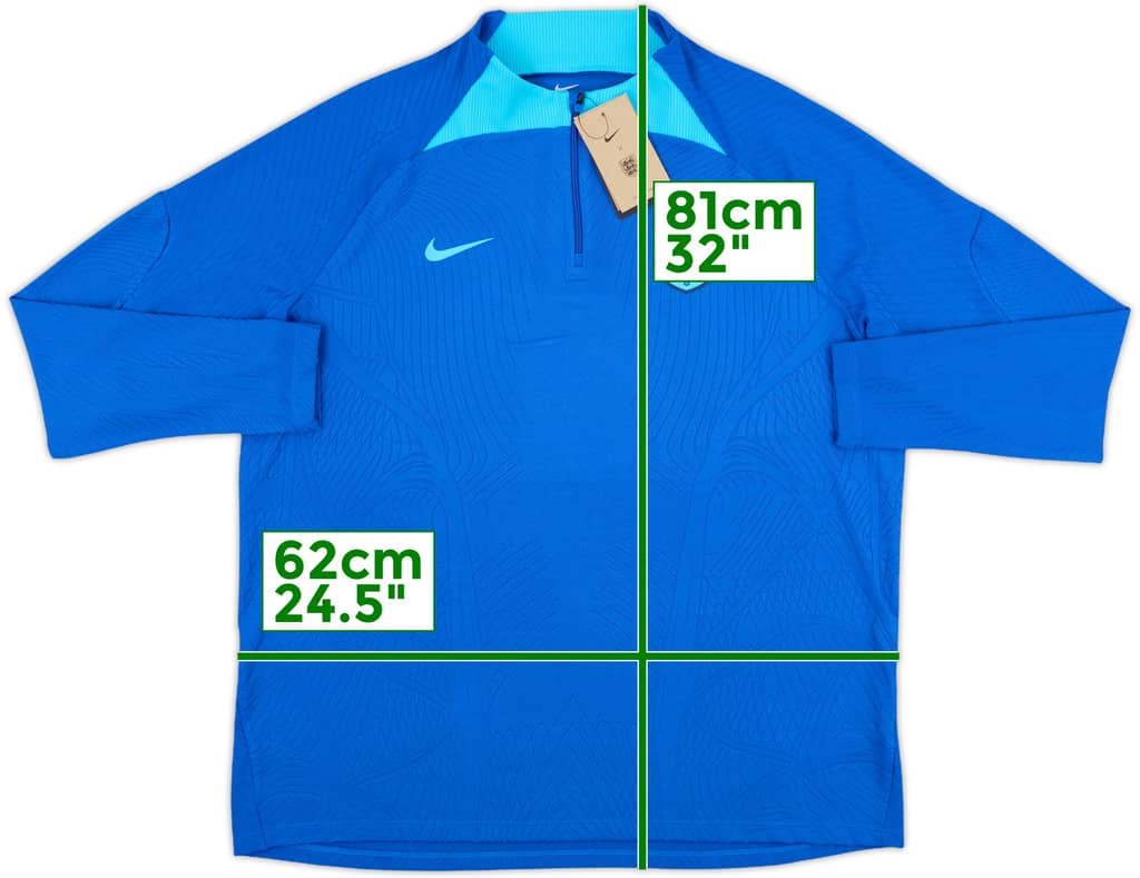 2022-23 England Nike 1/4 Zip Drill Top (XXL)