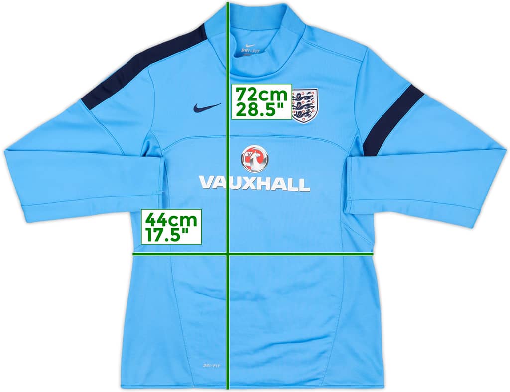 2013-14 England Nike Drill Top - 9/10 - (M)