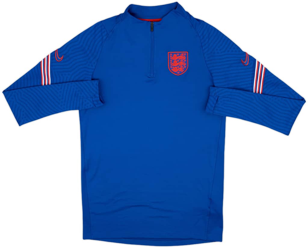 2020-21 England 1/4 Zip Training Top - 8/10 - (S)