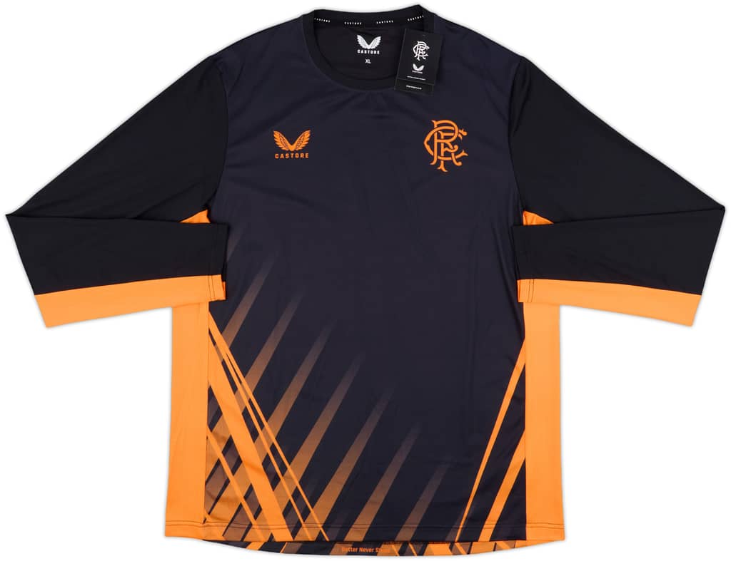 2020-21 Rangers Castore Training L/S Shirt (XL)