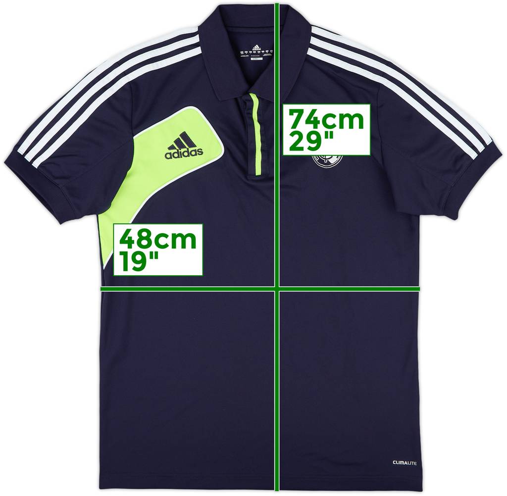2012-13 Real Madrid adidas Polo Shirt - 9/10 - (S)