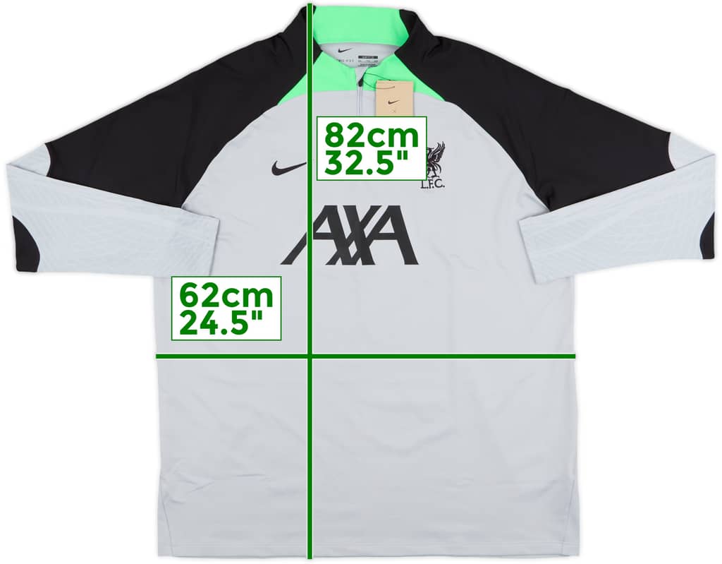 2023-24 Liverpool Nike 1/4 Zip Drill Top (XXL)