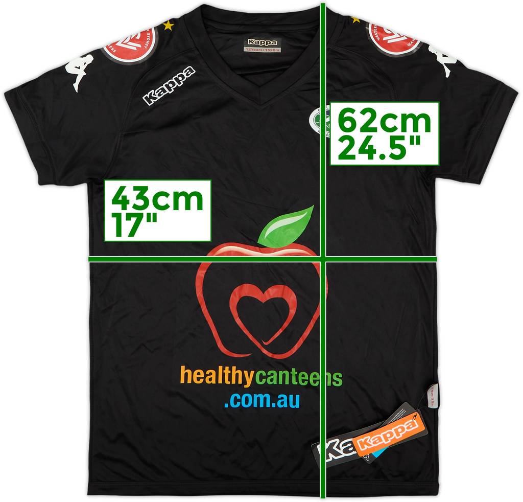 2021-22 Western Sydney Wanderers Kappa Training Shirt (M.Boys)