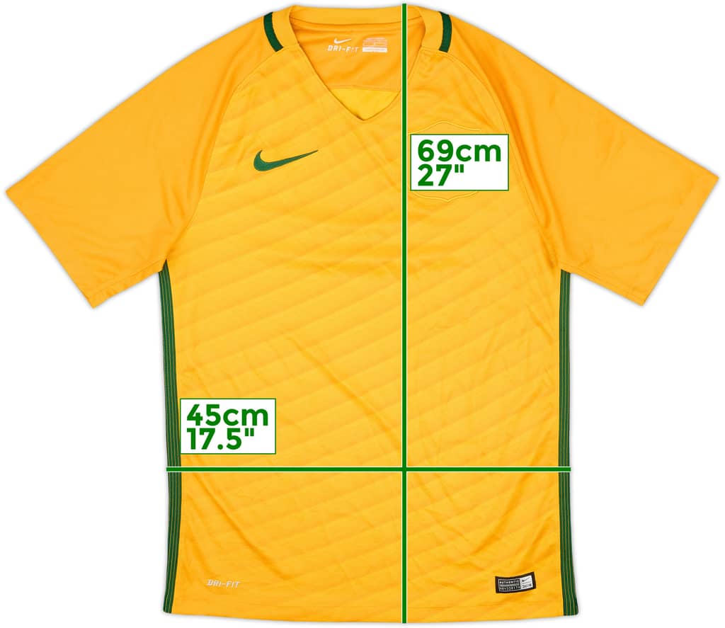 2016-17 Australia Home Shirt - 9/10 - (S)