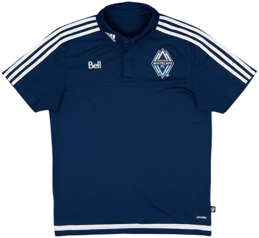 2014-15 Vancouver Whitecaps adidas Polo Shirt - 8/10 - (M)