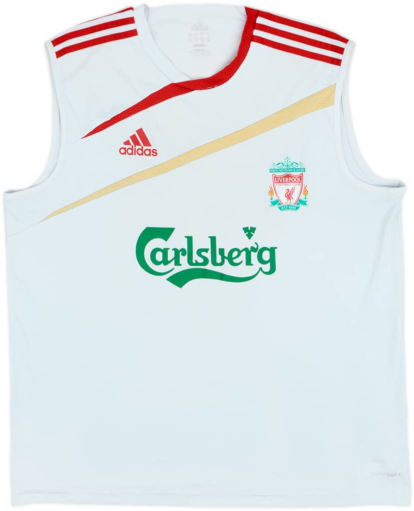 2009-10 Liverpool adidas Training Vest - 5/10 - (L)