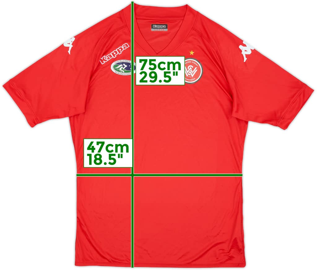 2020-21 Western Sydney Wanderers Kappa Training Shirt - 9/10 - (L)