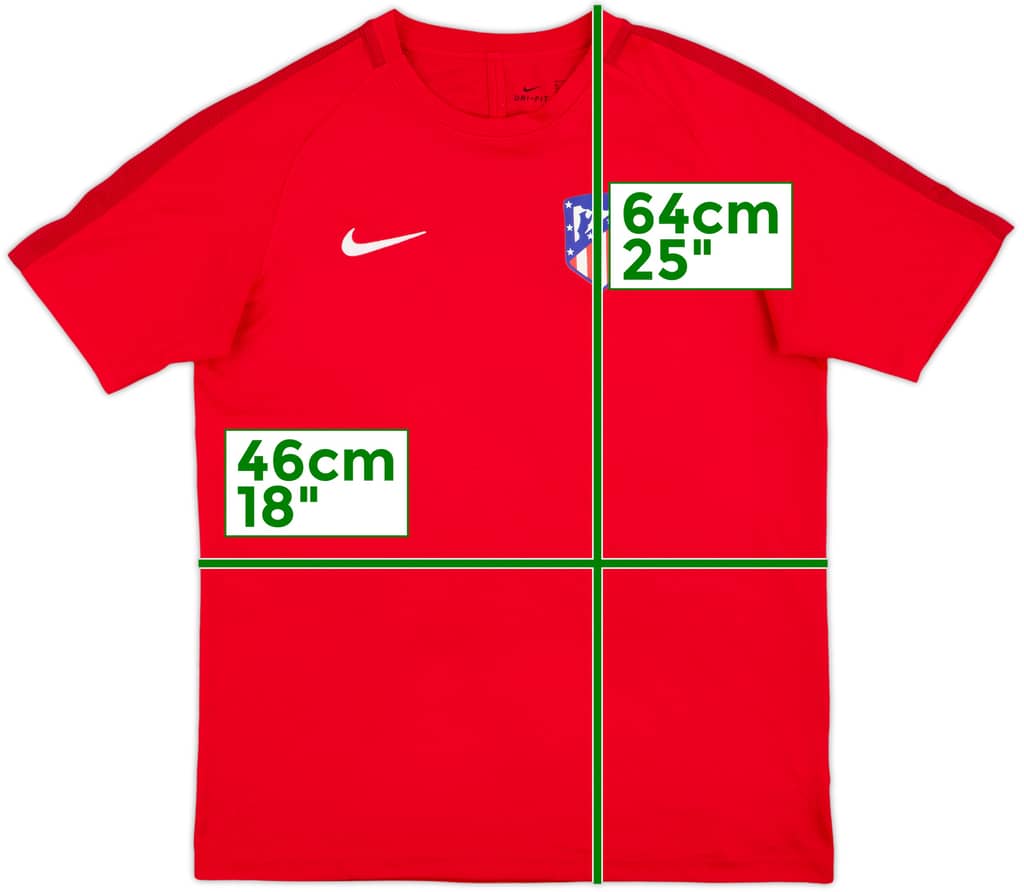 2019-20 Atletico Madrid Nike Training Shirt - 8/10 - (XL.Boys)