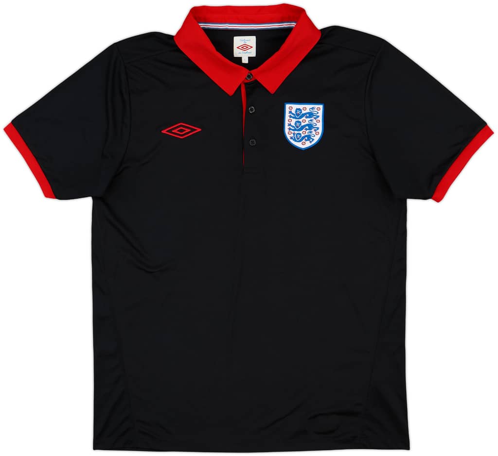 2012-13 England Umbro Polo Shirt - 9/10 - (L)