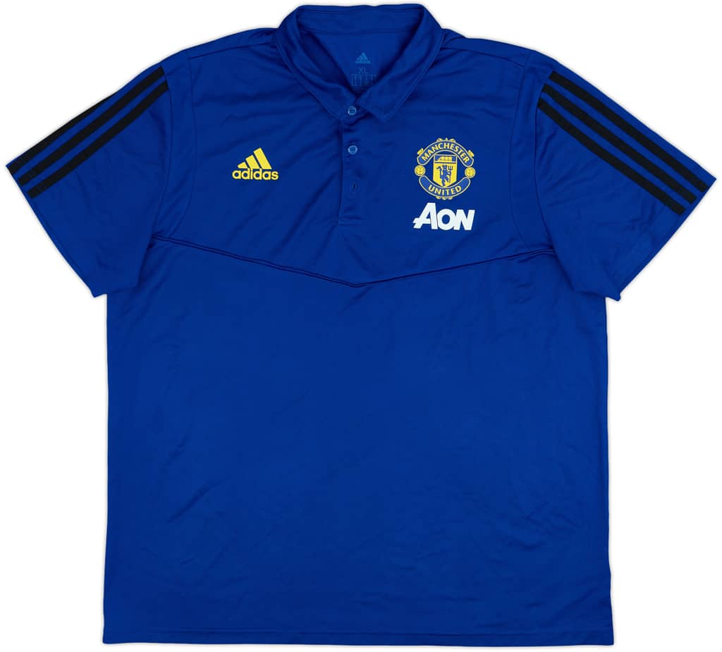 2019-20 Manchester United adidas Polo Shirt - 10/10 - (XL)