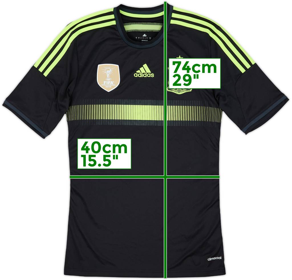 2013-15 Spain Away Shirt - 9/10 - (S)