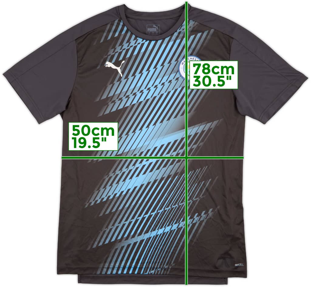 2019-20 Manchester City Puma Training Shirt - 9/10 - (XL)
