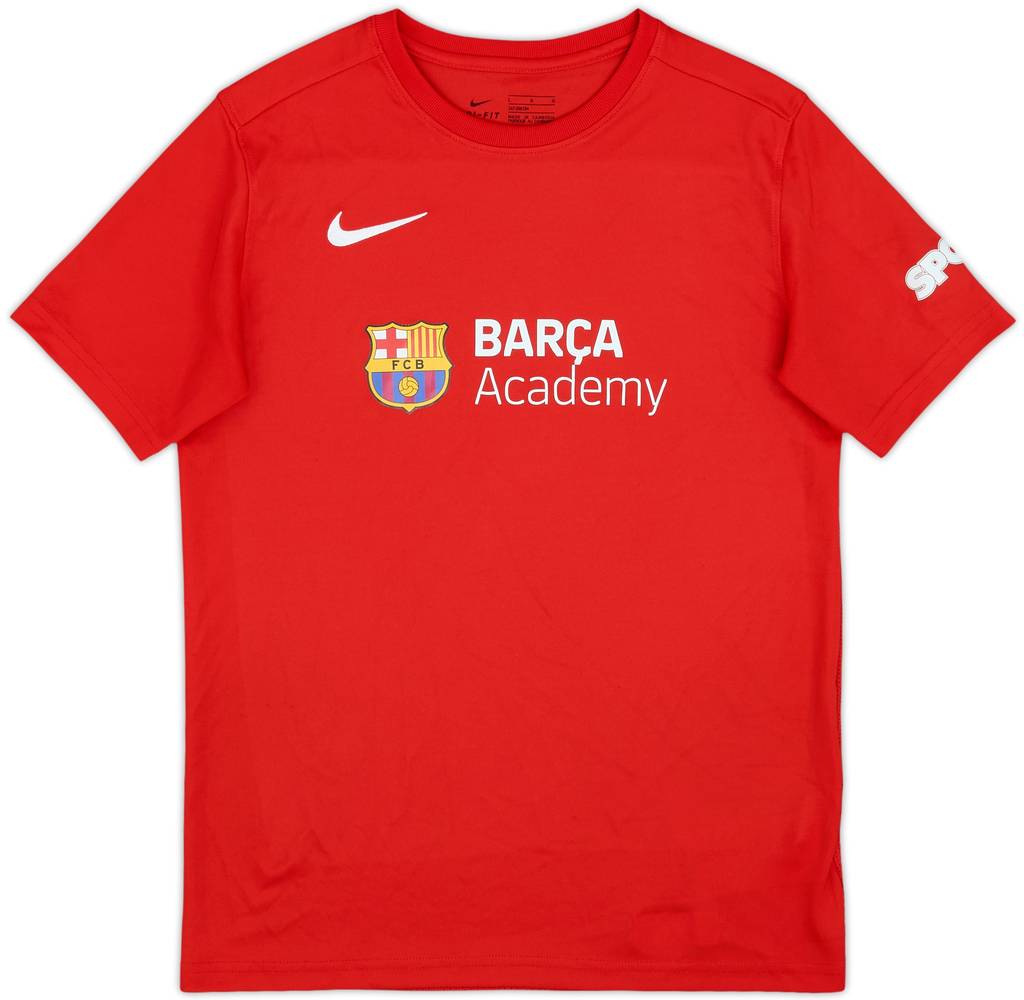 2020-21 Barcelona Academy Nike Training Shirt - 7/10 - (L.Boys)