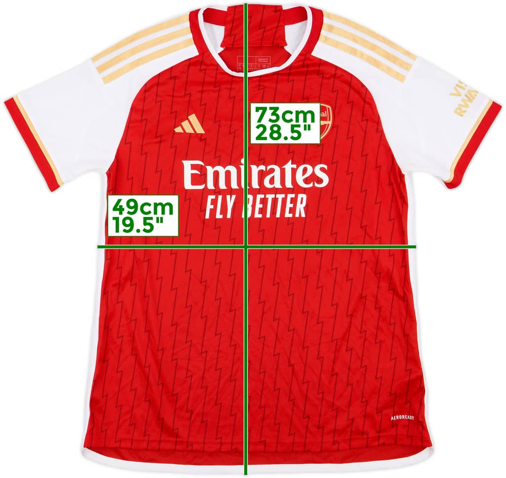2023-24 Arsenal Home Shirt - 9/10 - (Women's L)
