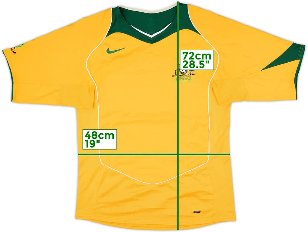 2004-06 Australia Home Shirt - 8/10 - (M)