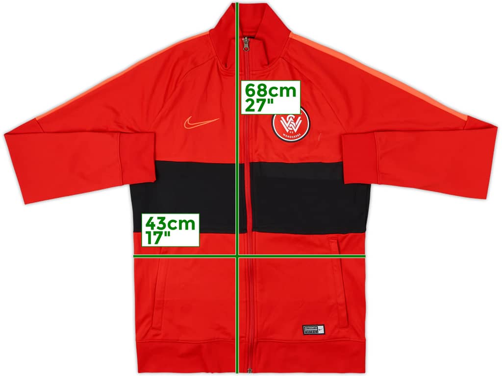 2019-20 Western Sydney Wanderers Nike Tracket - 8/10 - (M)