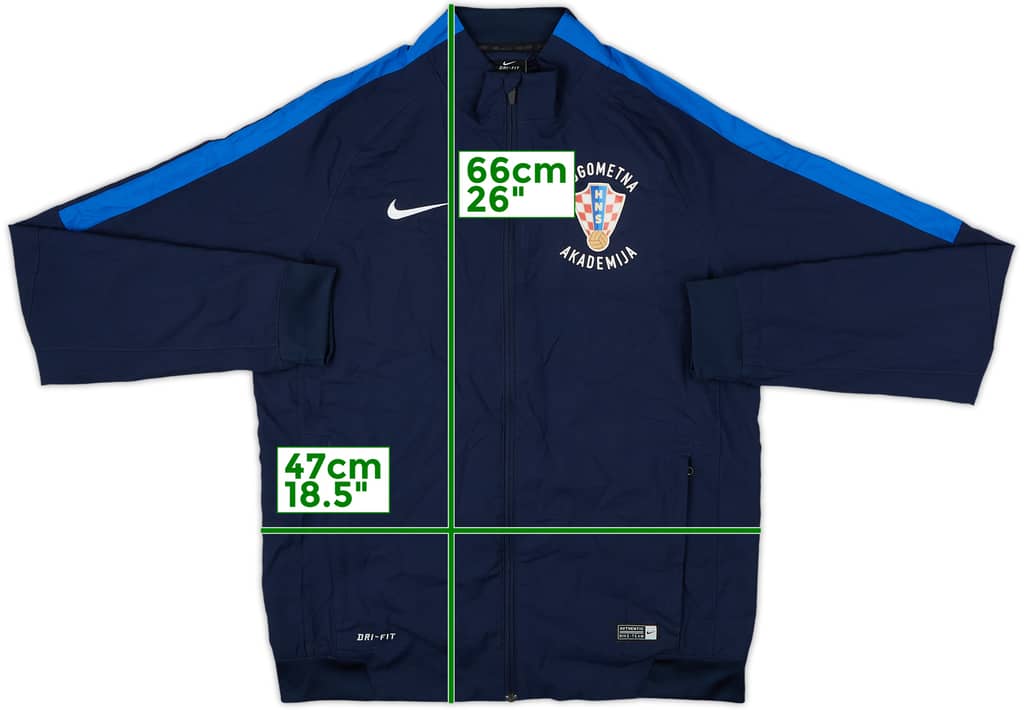 2016-17 Croatia 'Akademija' Nike Track Jacket - 8/10 - (M)