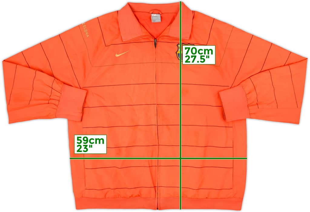 2008-09 Barcelona Nike Track Jacket - 5/10 - (XXL)