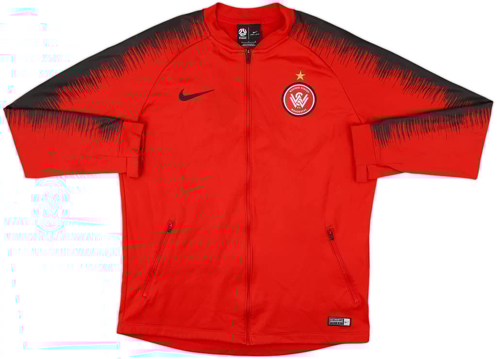 2018-19 Western Sydney Wanderers Nike Track Jacket - 8/10 - (L)