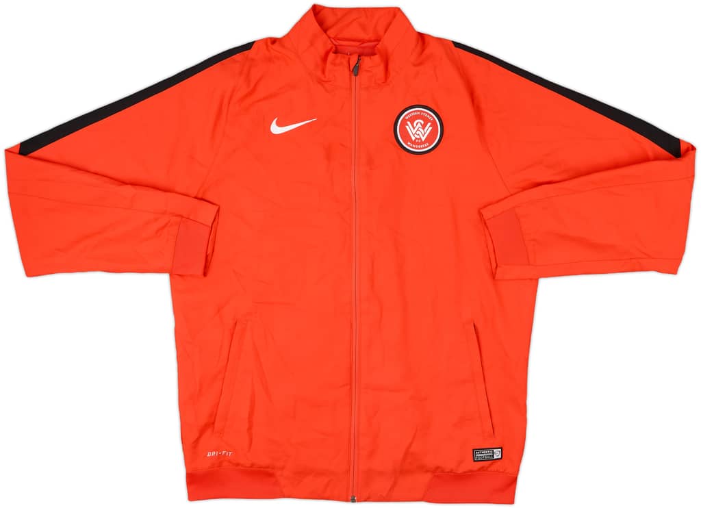 2015-16 Western Sydney Wanderers Nike Track Jacket - 8/10 - (L)