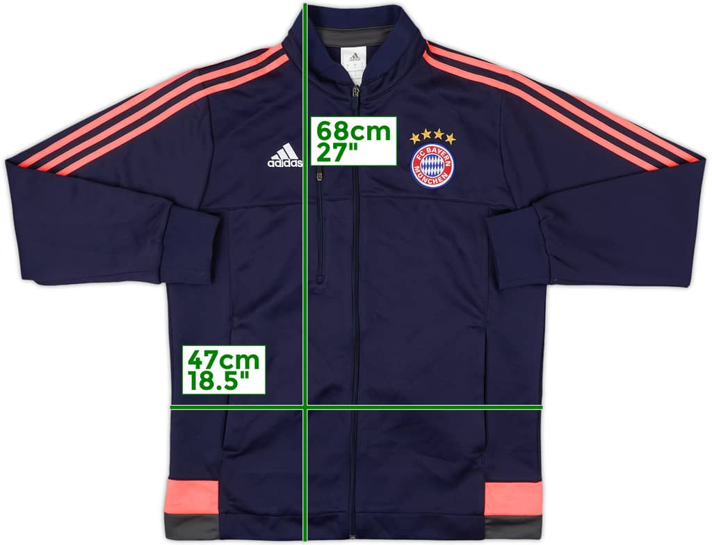 2015-16 Bayern Munich adidas Track Jacket - 8/10 - (L)