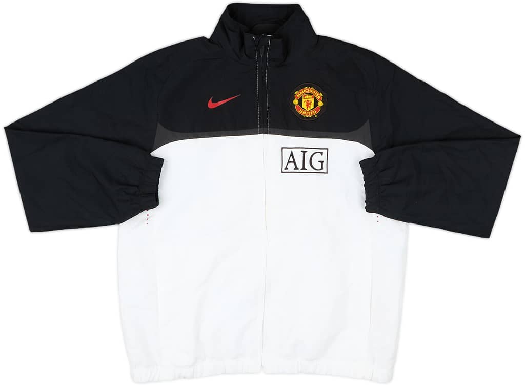 2010-11 Manchester United Nike Track Jacket - 7/10 - (M.Boys)