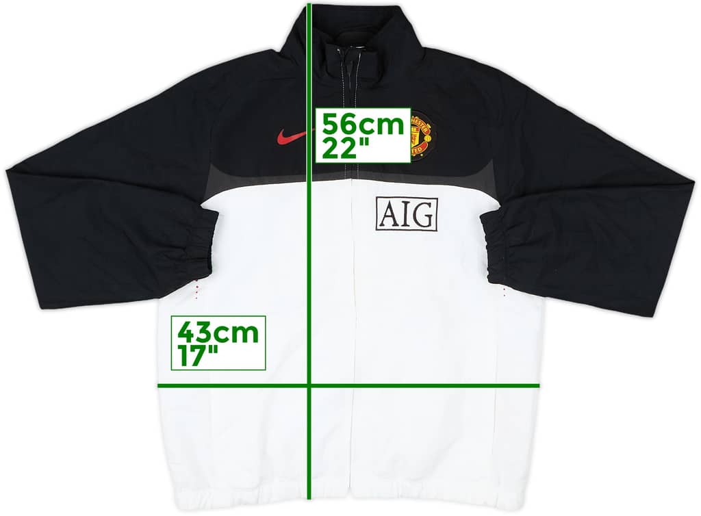 2010-11 Manchester United Nike Track Jacket - 7/10 - (M.Boys)