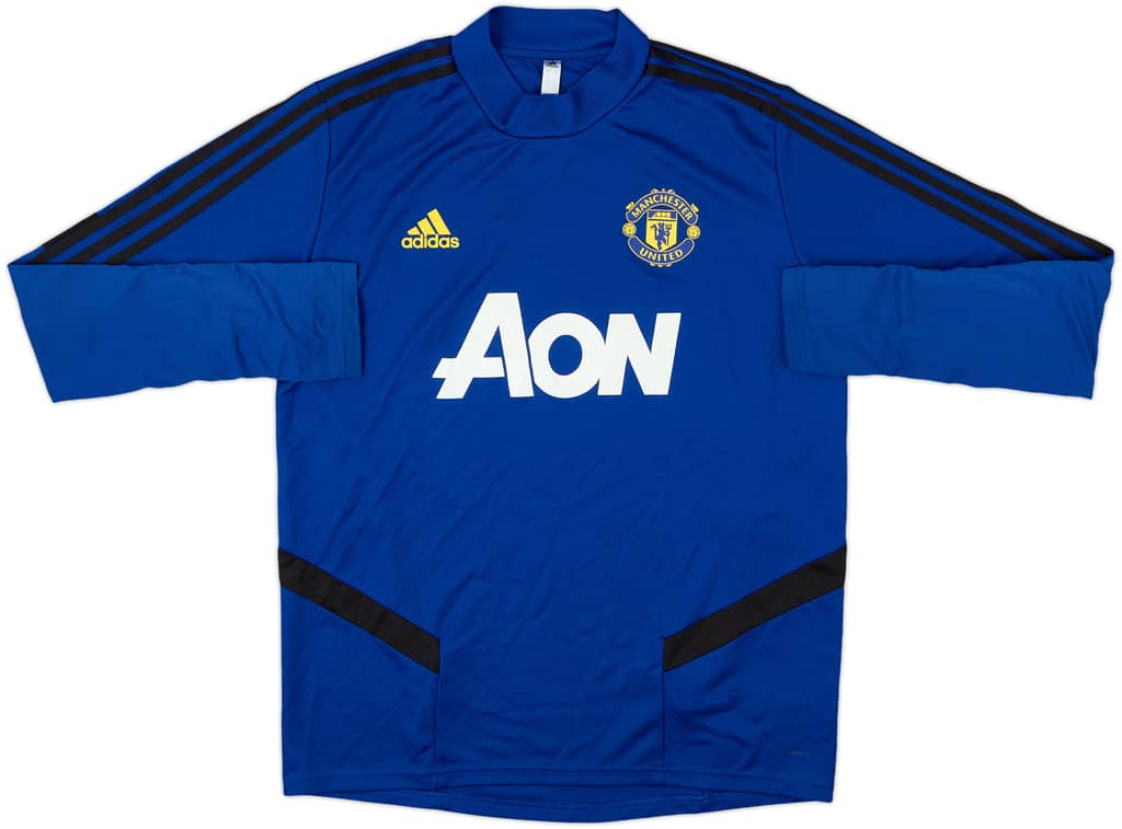 2019-20 Manchester United adidas Drill Top - 7/10 - (L)