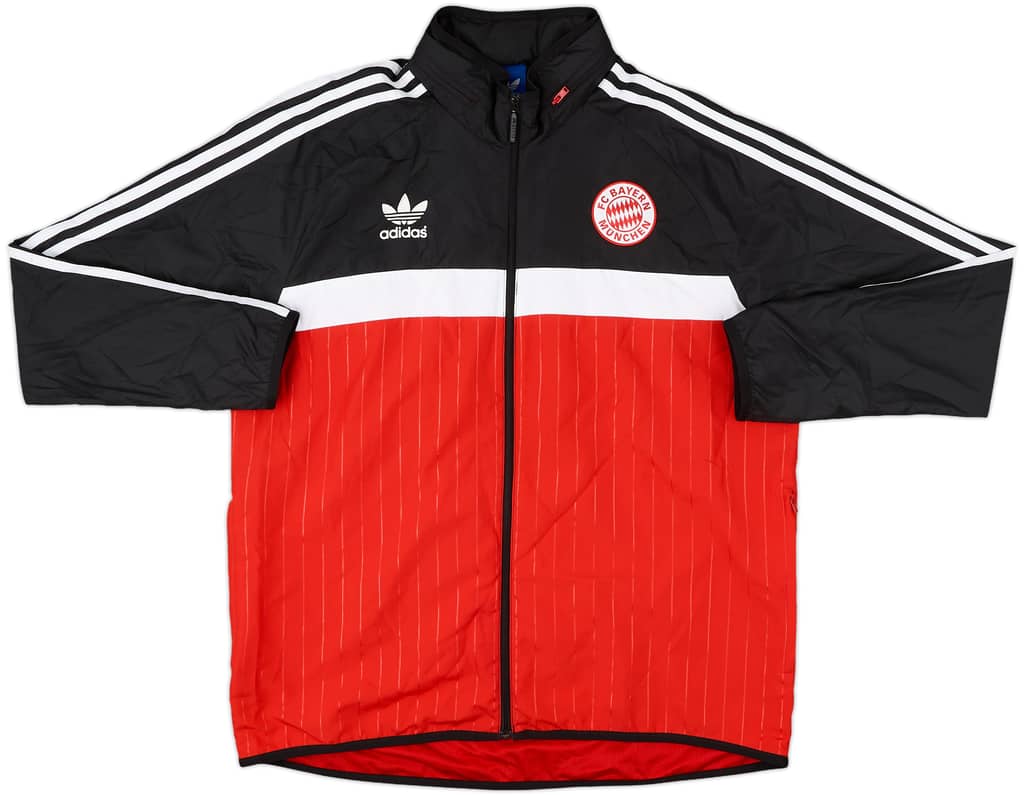 2015-16 Bayern Munich adidas Originals Hooded Track Jacket - 8/10 - (L)