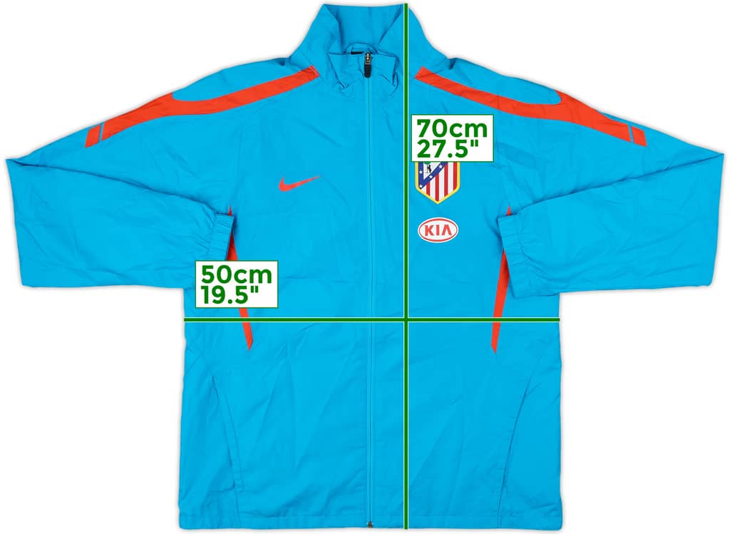 2010-11 Atletico Madrid Nike Track Jacket (M)