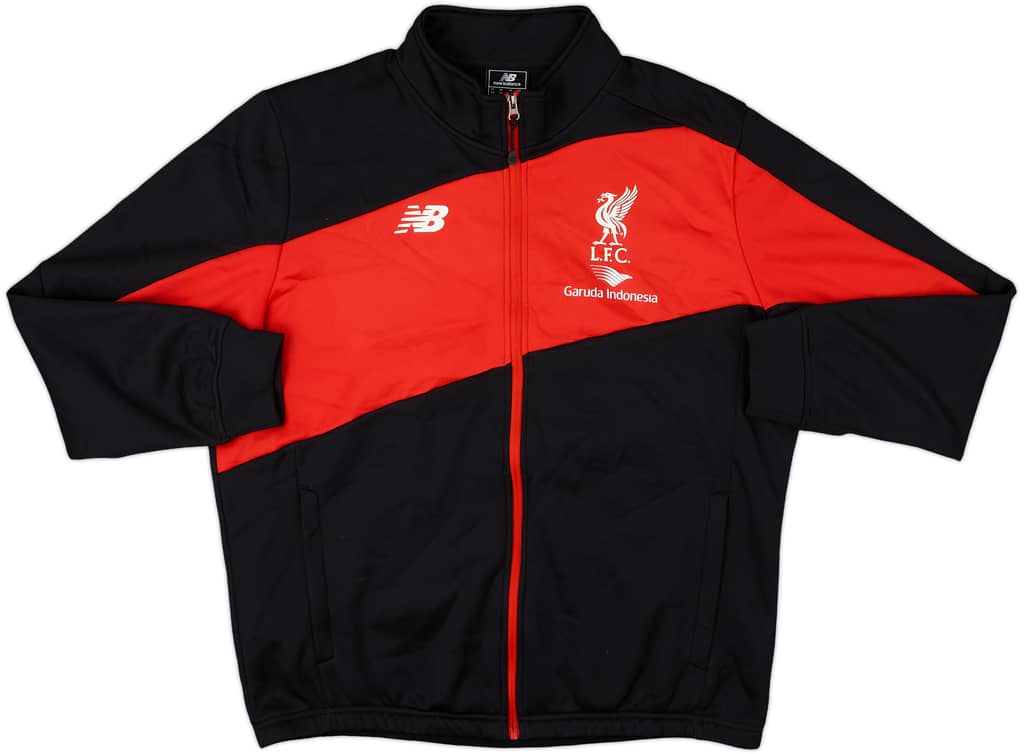 2015-16 Liverpool New Balance Track Jacket - 8/10 - (XL)