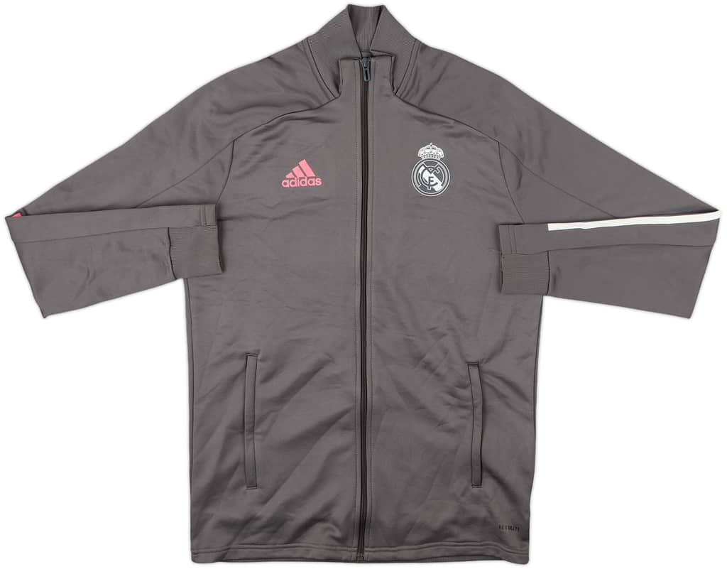 2020-21 Real Madrid adidas Track Jacket - 8/10 - (XL.Boys)