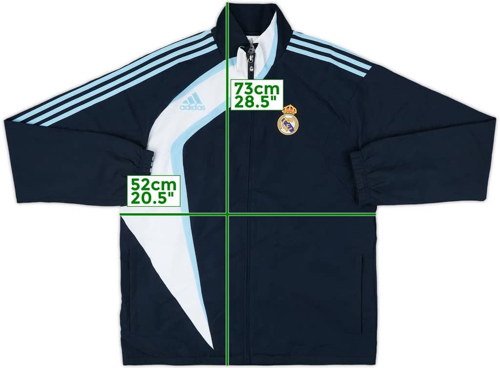 2009-10 Real Madrid adidas Track Jacket - 7/10 - (M/L)