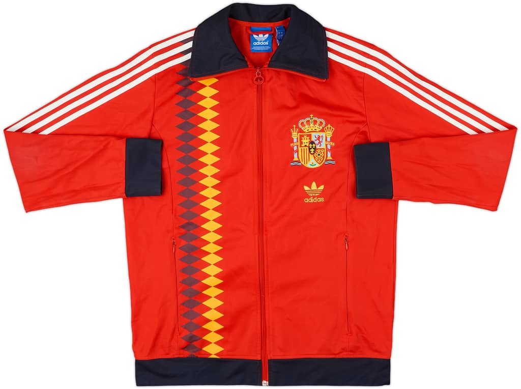 2014-15 Spain adidas Originals Retro Track Jacket - 8/10 - (L)
