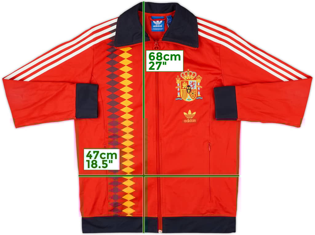 2014-15 Spain adidas Originals Retro Track Jacket - 8/10 - (L)
