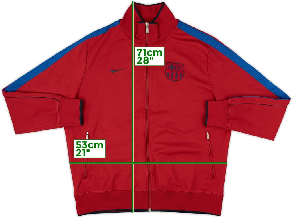 2011-12 Barcelona Nike Track Jacket - 8/10 - (XL)