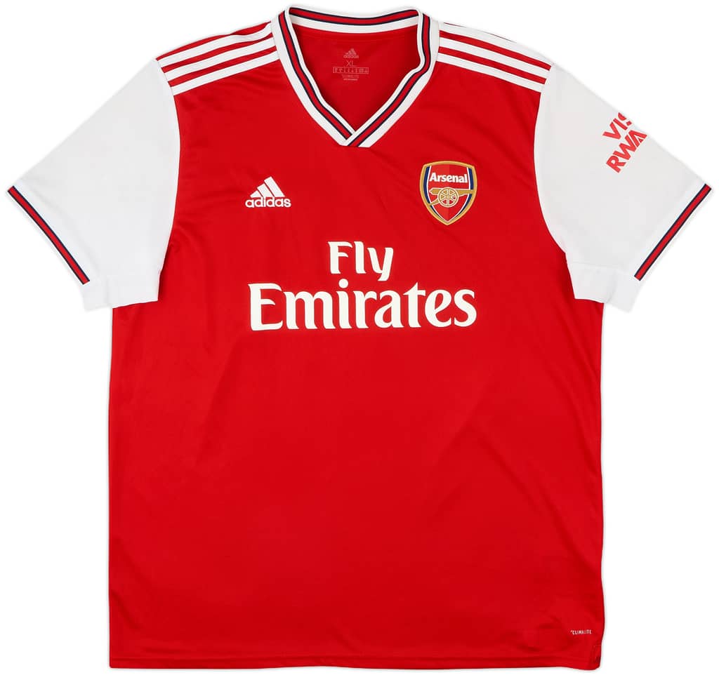 2019-20 Arsenal Home Shirt Saka #77 - 6/10 - (XL)