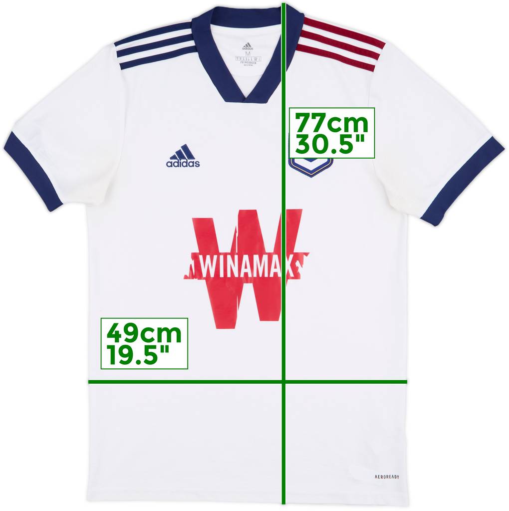 2021-22 Bordeaux Away Shirt - 7/10 - (M)