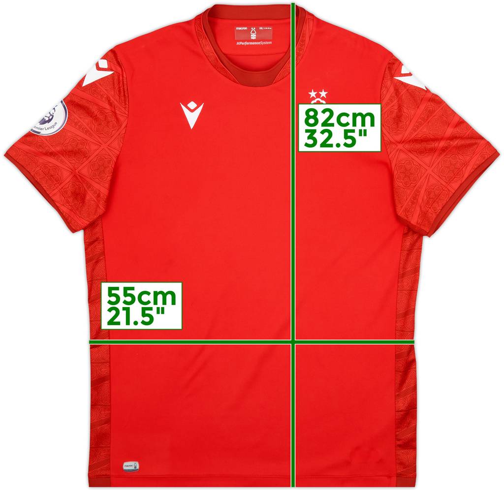 2022-23 Nottingham Forest Home Shirt - 10/10 - (XXL)