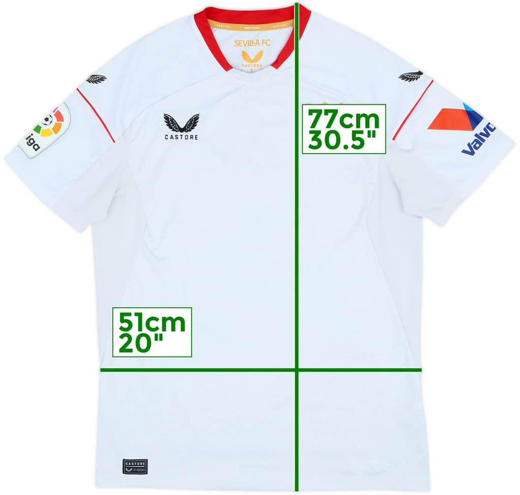 2022-23 Sevilla Home Shirt - 10/10 - (M)