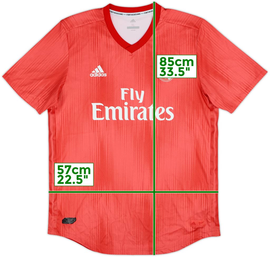 2018-19 Real Madrid Authentic Third Shirt - 8/10 - (XL)