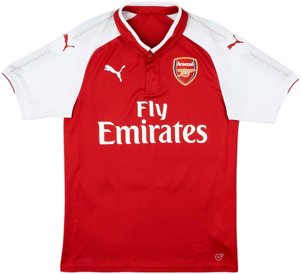 2017-18 Arsenal Home Shirt S.Cazorla #19 - 8/10 - (M)